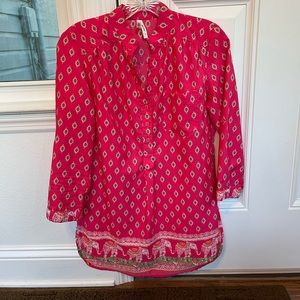 Live 4 Truth Pink Elephant Blouse